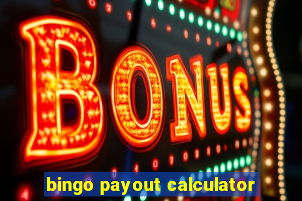 bingo payout calculator